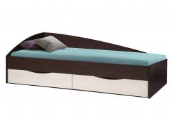 Кровать Фея - 3 (асимметричная) (2000х900) фабрика Олмеко