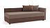 Мальта М / диван - кровать (жаккард тесла корица / жаккард тесла шоколад)