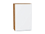 Шкаф верхний с 1-ой дверцей Фьюжн (920х600х320) Дуб Вотан/Silky White