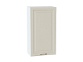 Шкаф верхний с 1-ой дверцей Ницца (920х500х318) Белый/Агат