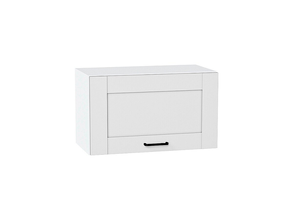 Шкаф верхний горизонтальный Лофт (358х600х320) Белый/super white