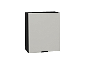 Шкаф верхний с 1-ой дверцей Евро (716х600х318) graphite/Агат