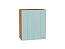 Шкаф верхний с 1-ой дверцей Прованс (716х600х318) Дуб Вотан/Голубой