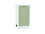Шкаф нижний с 1-ой дверцей Ницца (816х400х478) Белый/Дуб оливковый