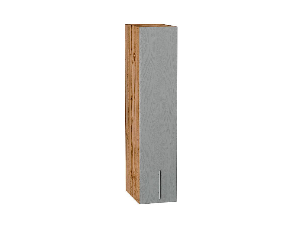 Шкаф верхний бутылочница Сканди (920х200х320) Дуб Вотан/grey softwood