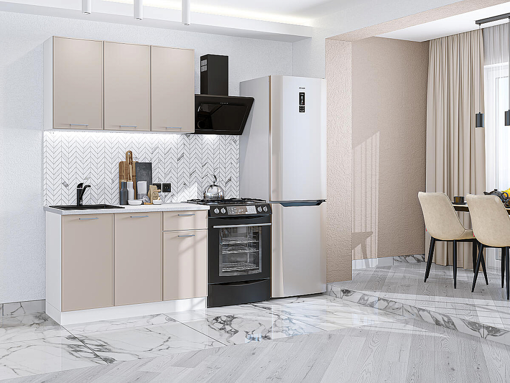 Квадро-03 Белый/Кашемир