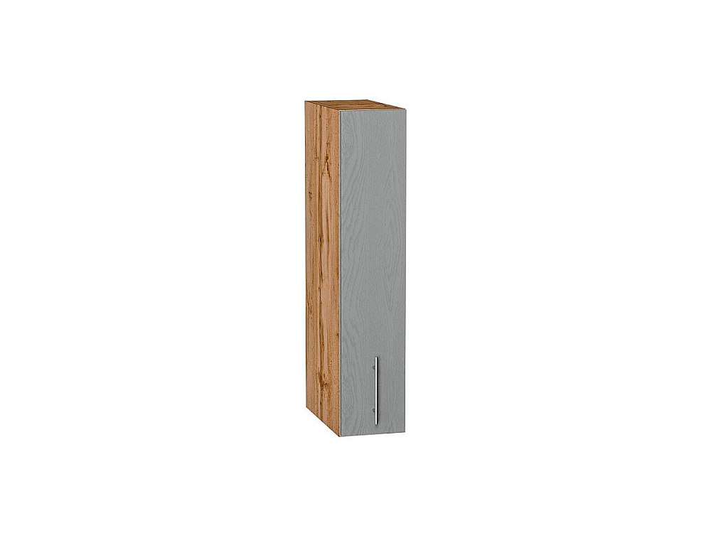 Шкаф верхний бутылочница Сканди (716х150х320) Дуб Вотан/grey softwood