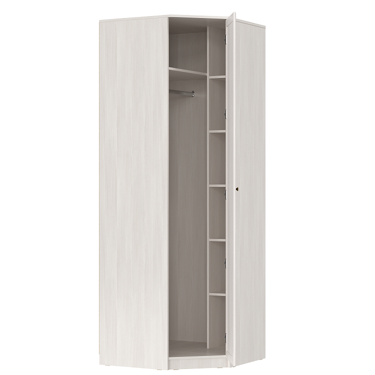 Шкаф угловой 06.23 Габриэлла (800) Вудлайн кремовый/сандал белый/аруша венге патина