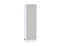 Шкаф пенал с 2-мя дверцами Сканди 600 (для верхних шкафов высотой 720) (2132х600х576) Белый/cappuccino softwood