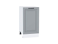 Шкаф нижний с 1-ой дверцей Ницца (816х450х478) Белый/magnum