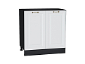 Шкаф нижний с 2-мя дверцами Ницца (816х800х478) graphite/Белый