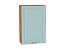 Шкаф верхний с 1-ой дверцей Ницца (920х600х318) Дуб Вотан/Голубой