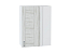 Шкаф верхний прямой угловой Лофт (920х700х345) Белый/Nordic Oak