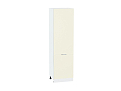 Шкаф пенал с 2-мя дверцами Терра 600 (для верхних шкафов высотой 720) (2132х600) Белый/Ваниль Софт