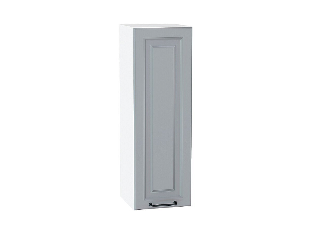 Шкаф верхний с 1-ой дверцей Ницца (920х300х318) Белый/magnum