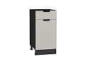 Шкаф нижний с 1-ой дверцей и ящиком Евро (816х400х478) graphite/Агат