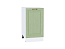 Шкаф нижний с 1-ой дверцей Ницца (816х450х478) Белый/Дуб оливковый