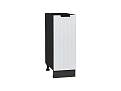 Шкаф нижний с 1-ой дверцей Евро Лайн (816х300х478) graphite/Белый