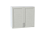 Шкаф верхний с 2-мя дверцами Сканди (716х800х318) Белый/Cappuccino Softwood