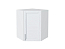 Шкаф верхний угловой Сканди (716х600х600) Белый/White Softwood