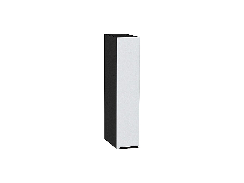 Шкаф верхний бутылочница Евро (716х150х318) graphite/Белый