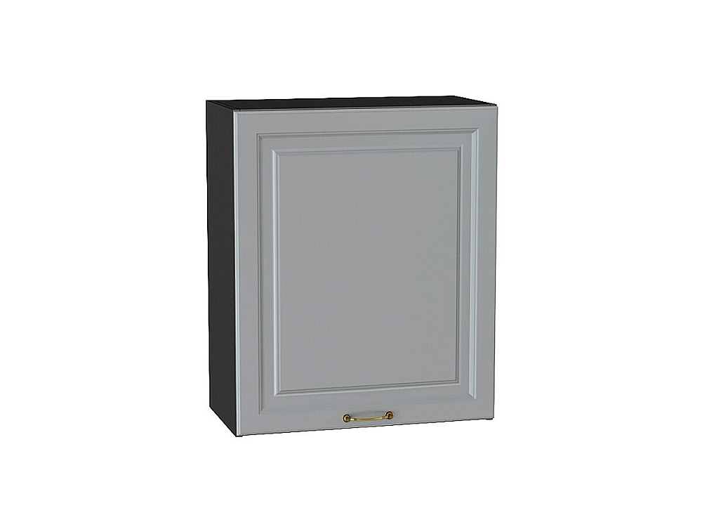 Шкаф верхний с 1-ой дверцей Ницца (716х600х318) graphite/Графит
