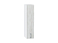 Шкаф верхний бутылочница Лофт (920х200х320) Белый/Nordic Oak