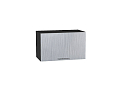 Шкаф верхний горизонтальный Валерия-М (358х600х318) graphite/Серый металлик дождь светлый