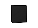 Шкаф верхний с 1-ой дверцей Евро (716х600х318) graphite/Антрацит
