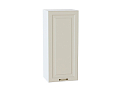 Шкаф верхний с 1-ой дверцей Ницца (920х400х318) Белый/Агат