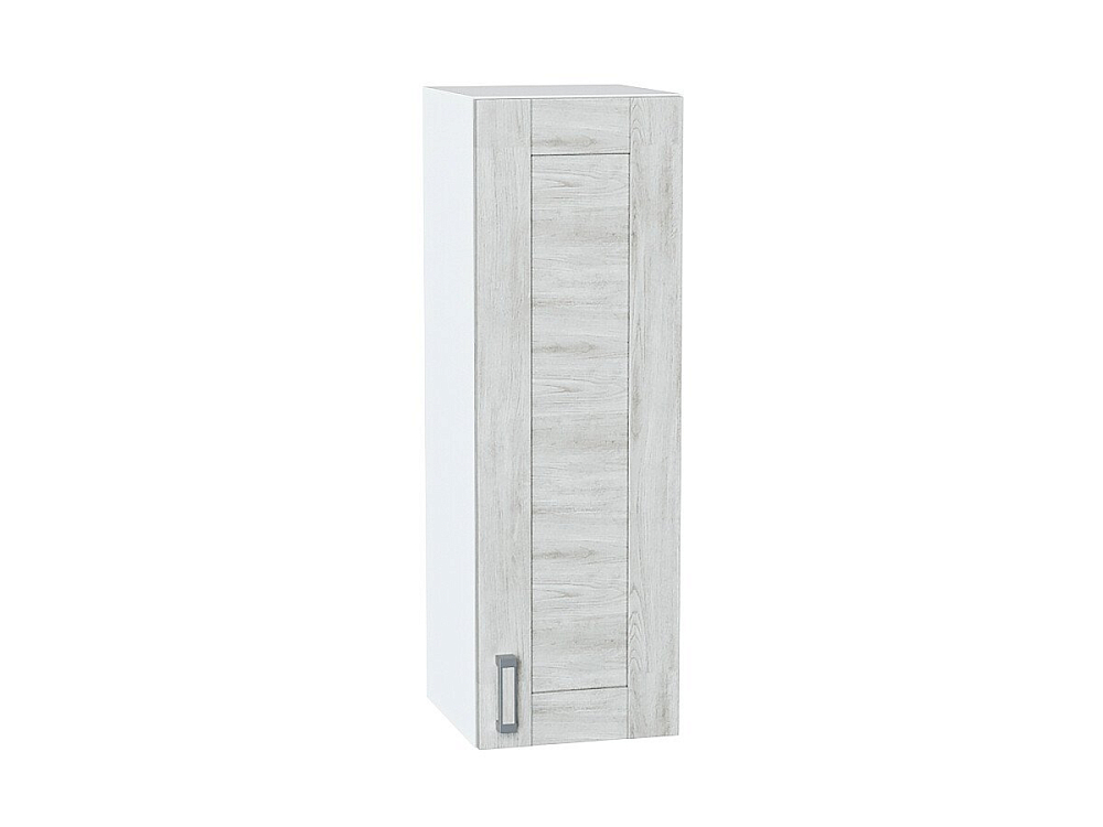 Шкаф верхний с 1-ой дверцей Лофт (920х300х320) Белый/nordic oak