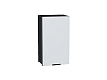 Шкаф верхний с 1-ой дверцей Евро (716х400х318) graphite/Белый