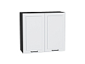 Шкаф верхний с 2-мя дверцами Барселона (716х800х324) graphite/Белый