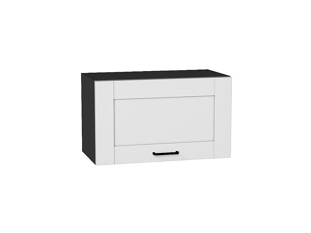 Шкаф верхний горизонтальный Лофт (358х600х320) graphite/super white
