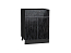 Шкаф нижний с 2-мя дверцами и ящиком Валерия-М (816х600х478) Graphite/Черный металлик дождь