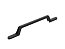 Ручка скоба мебельная СМ-9 (192х12х27) Матовый черный