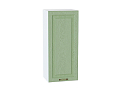 Шкаф верхний с 1-ой дверцей Ницца (920х400х318) Белый/Дуб оливковый