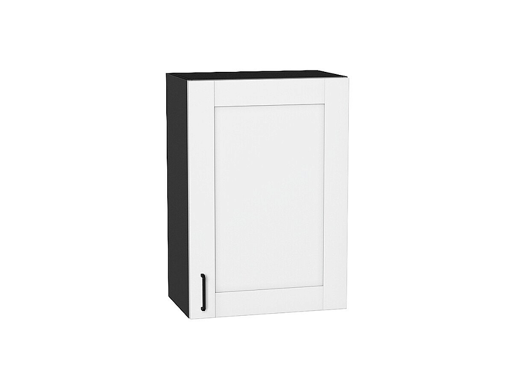 Шкаф верхний с 1-ой дверцей Лофт (716х500х320) graphite/super white