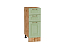 Шкаф нижний с 3-мя ящиками Ницца (816х300х478) Дуб Вотан/Дуб оливковый