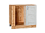 Шкаф нижний угловой Лофт (816х890х480) Дуб Вотан/Nordic Oak