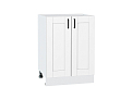Шкаф нижний с 2-мя дверцами Лофт (816х600х480) Белый/super white