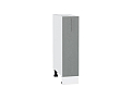 Шкаф нижний бутылочница Сканди (816х200х480) Белый/grey softwood