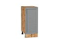 Шкаф нижний с 1-ой дверцей Сканди (816х350х480) Дуб Вотан/grey softwood