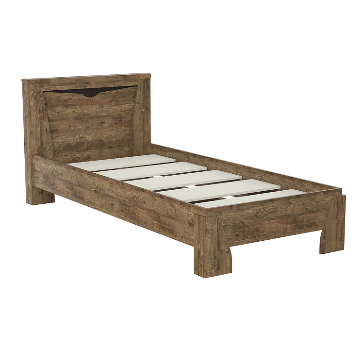 Кровать 33.07 Лючия с настилом (900) Кейптаун/венге