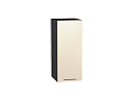 Шкаф верхний с 1-ой дверцей Валерия-М (716х300х318) graphite/Бежевый металлик
