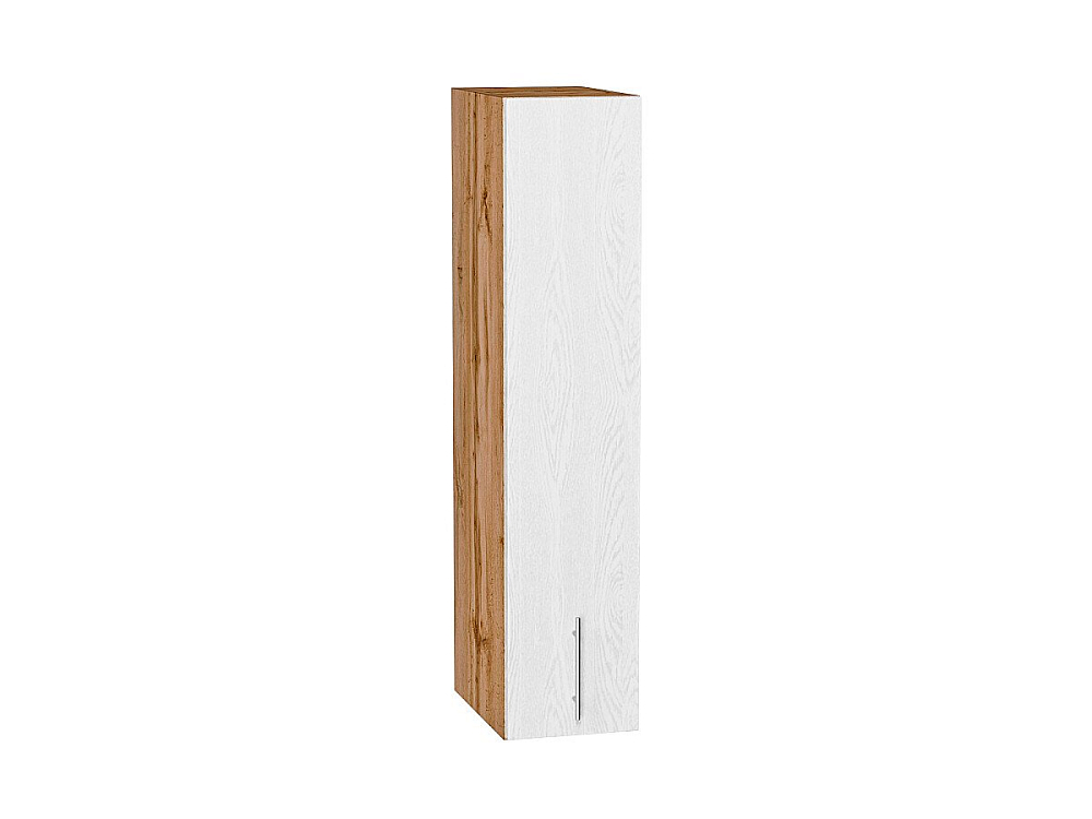 Шкаф верхний бутылочница Сканди (920х200х320) Дуб Вотан/white softwood