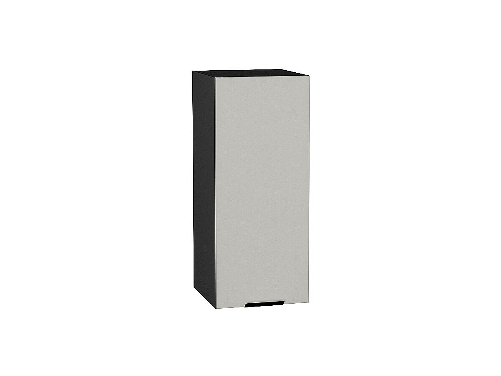 Шкаф верхний с 1-ой дверцей Евро (716х300х318) graphite/Агат