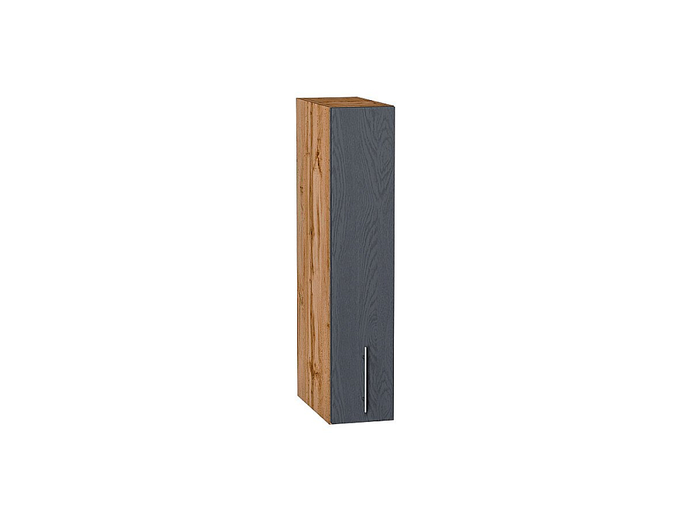 Шкаф верхний бутылочница Сканди (716х150х320) Дуб Вотан/graphite softwood