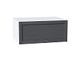 Шкаф верхний горизонтальный с увеличенной глубиной Сканди (358х800х576) Белый/graphite softwood