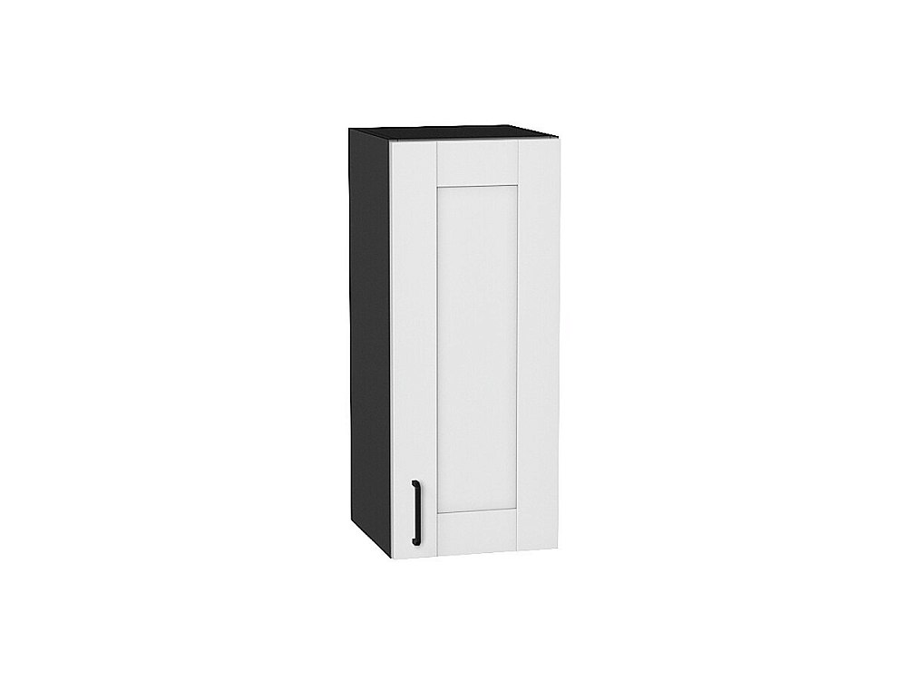 Шкаф верхний с 1-ой дверцей Лофт (716х300х320) graphite/super white